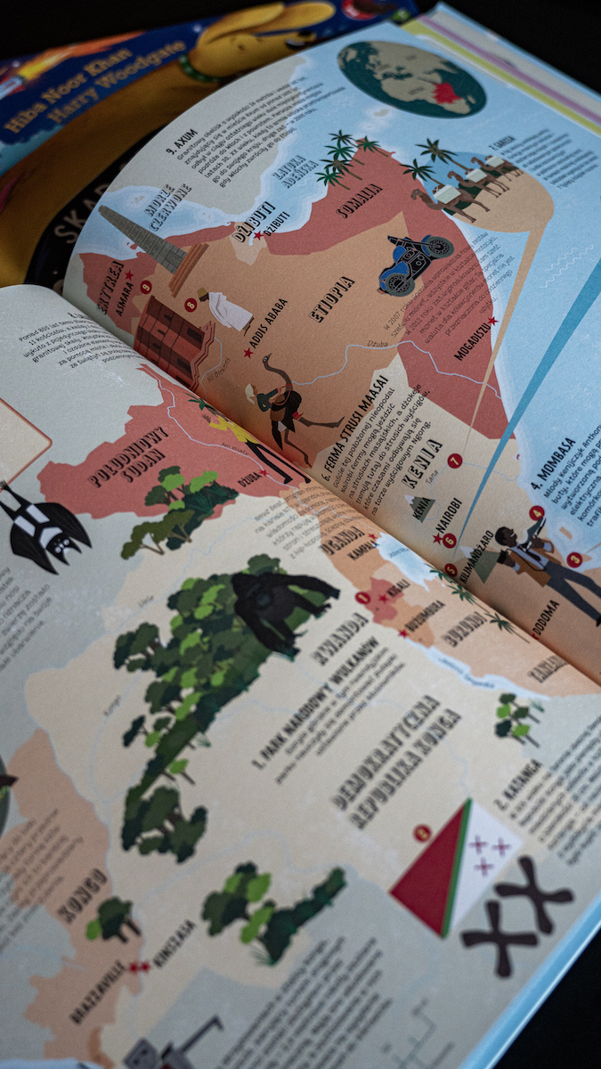 Książki podróżnicze dla dzieci